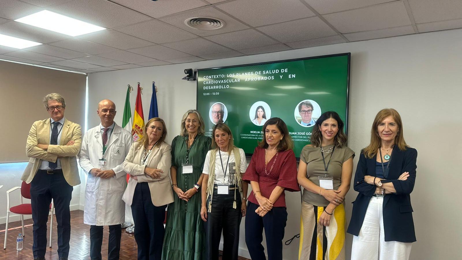 Presentación del Proyecto Detect SHD en el Hospital Reina Sofía.