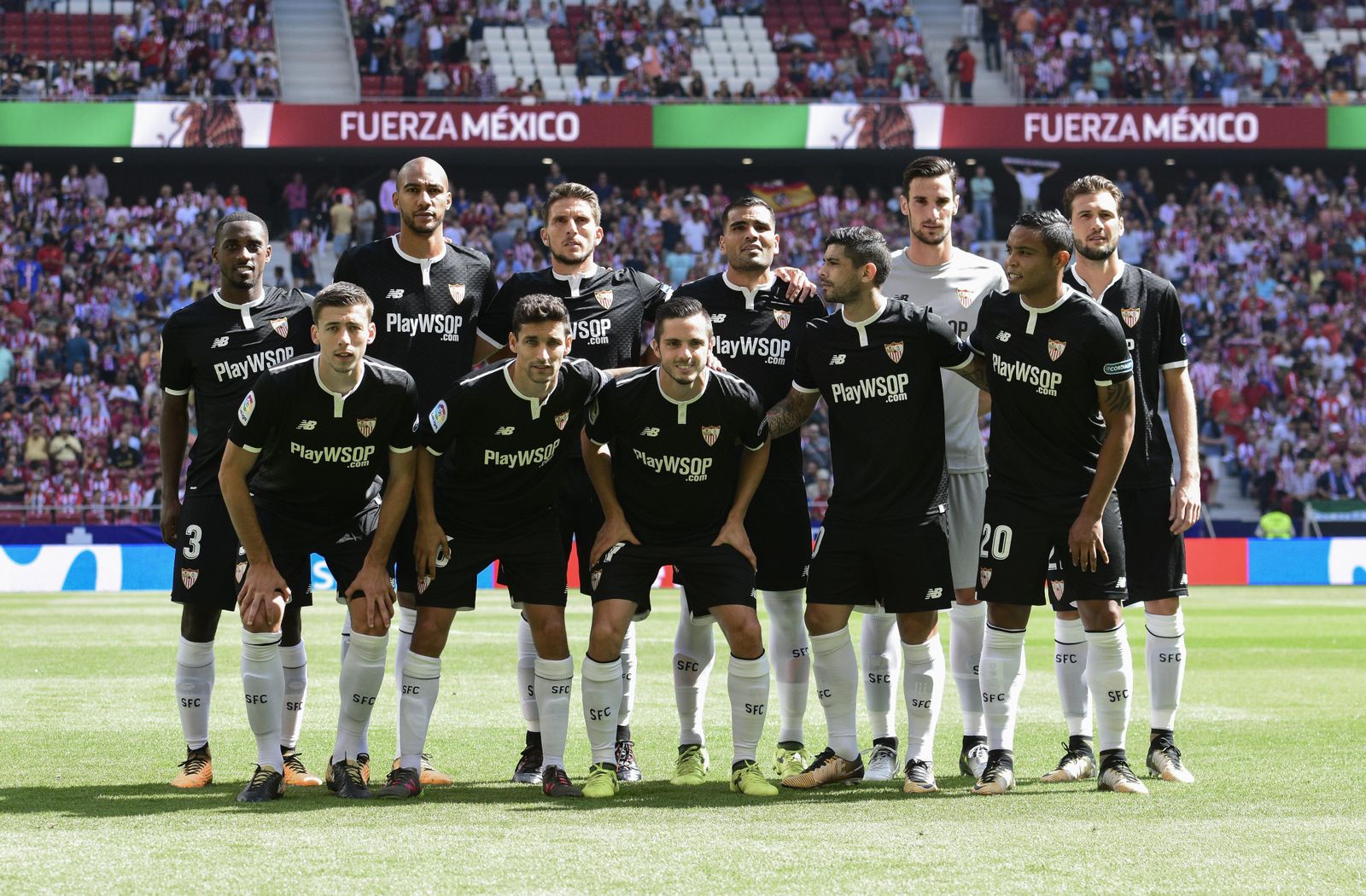 Imágenes del Atlético de Madrid- Sevilla FC