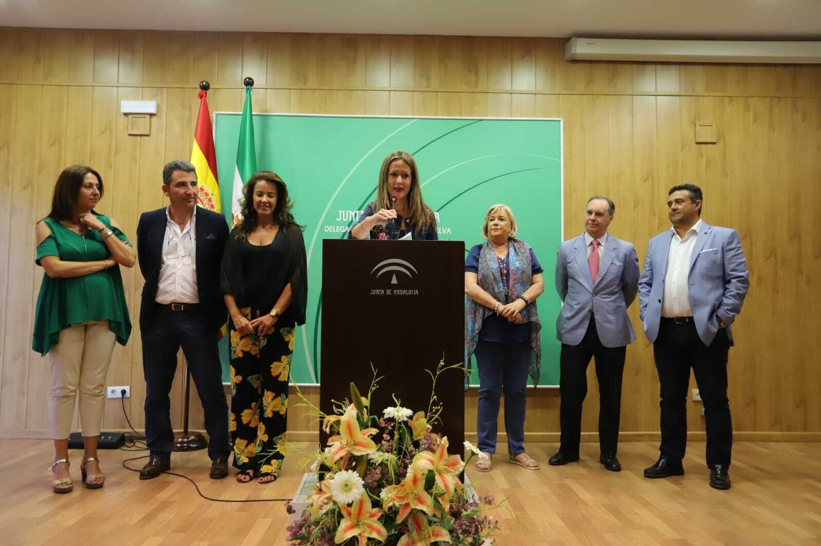 Bella Verano con todos los delegados provinciales en el balance de los seis meses de gobierno de la Junta.