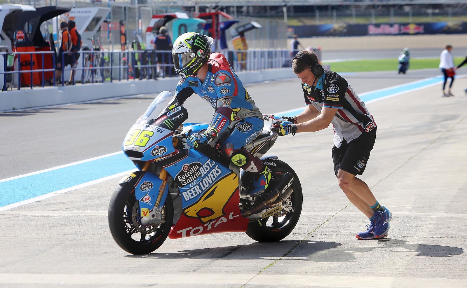 Primeros entrenamientos libres de Moto2