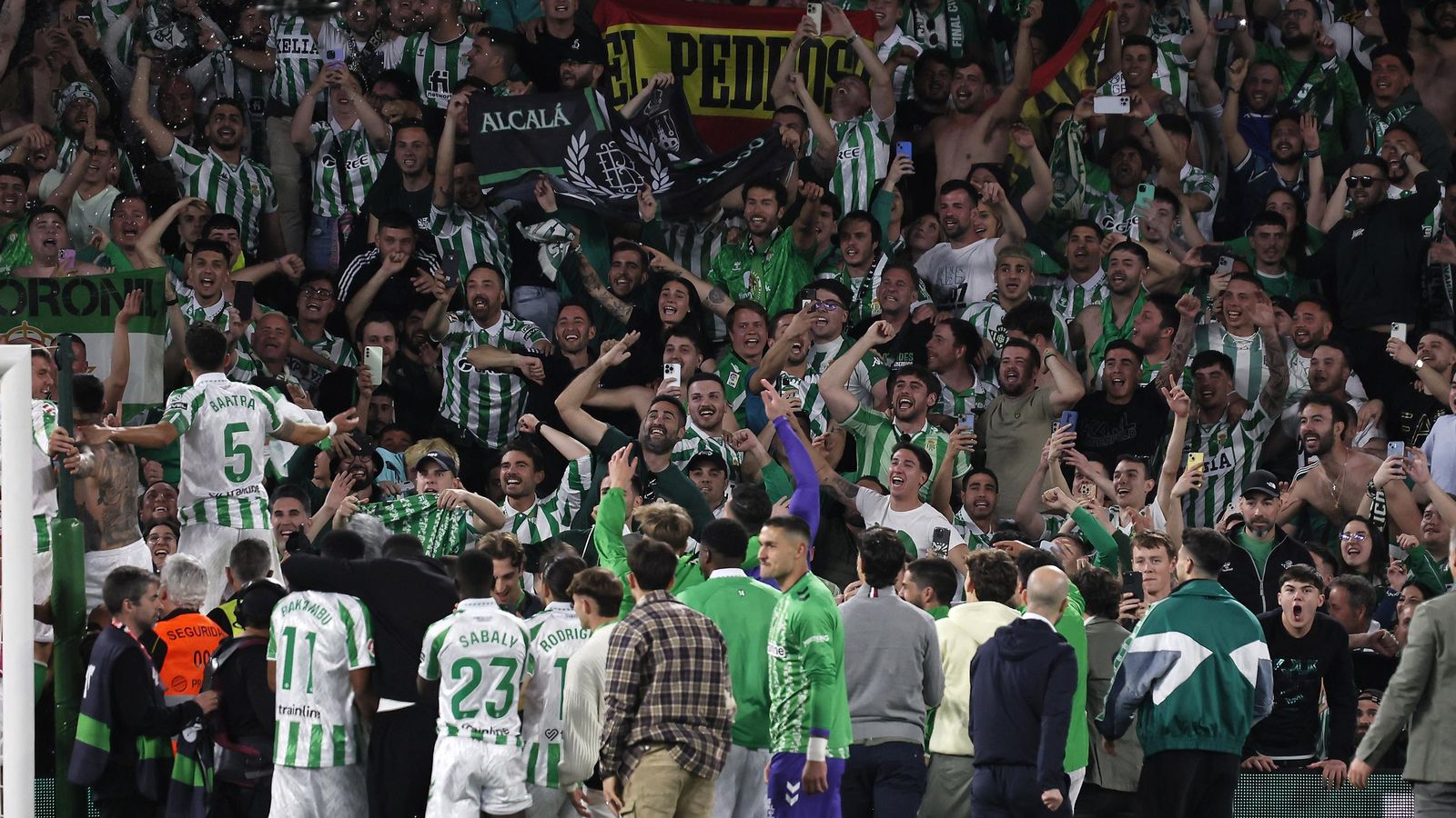 Las imágenes del Betis - Sevilla