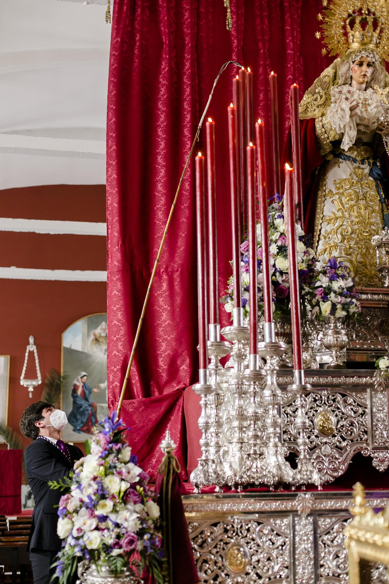 Las imágenes del miércoles santo en San Fernando
