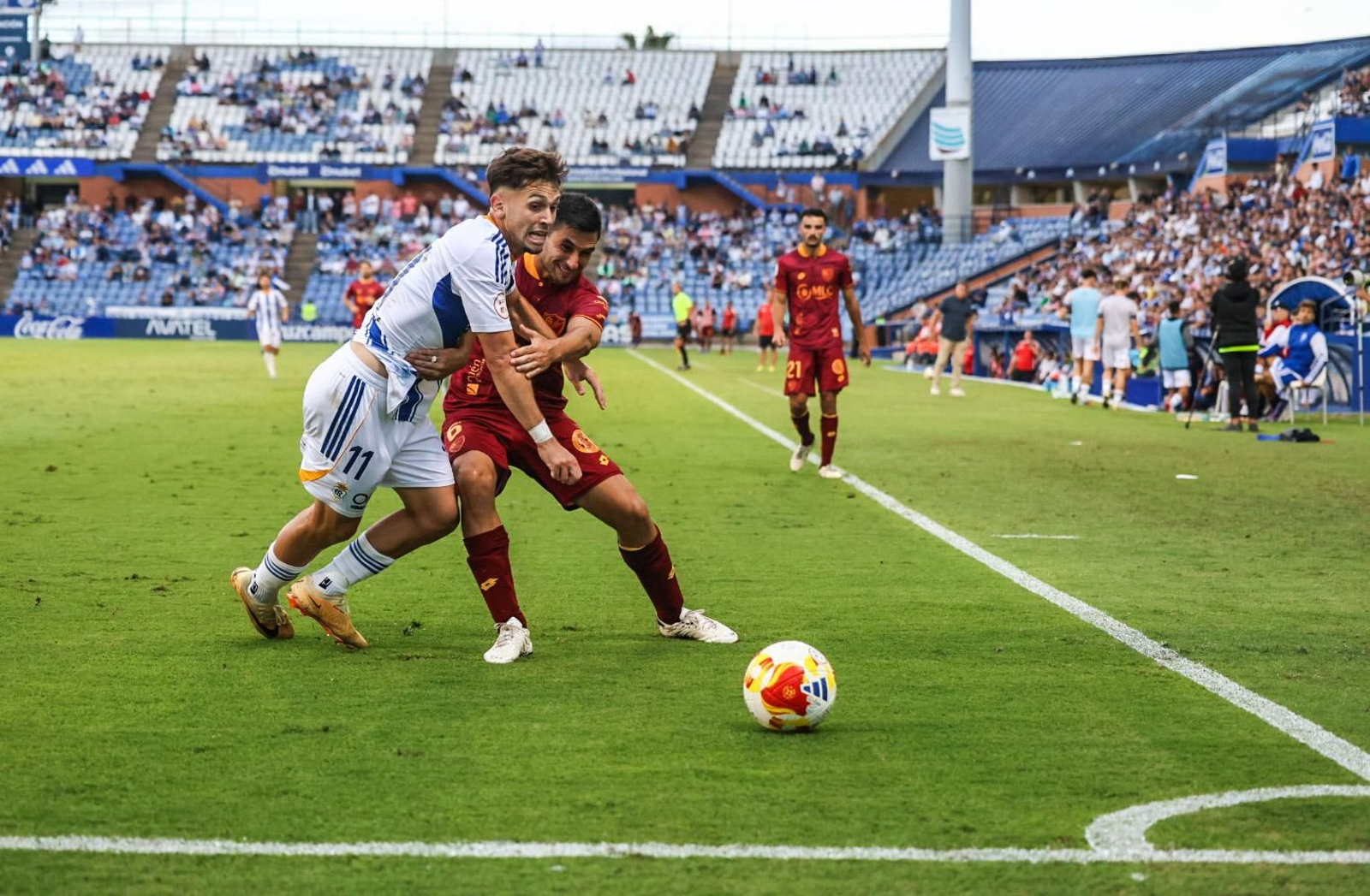 Las mejores imágenes del Recreativo de Huelva- Linares Deportivo