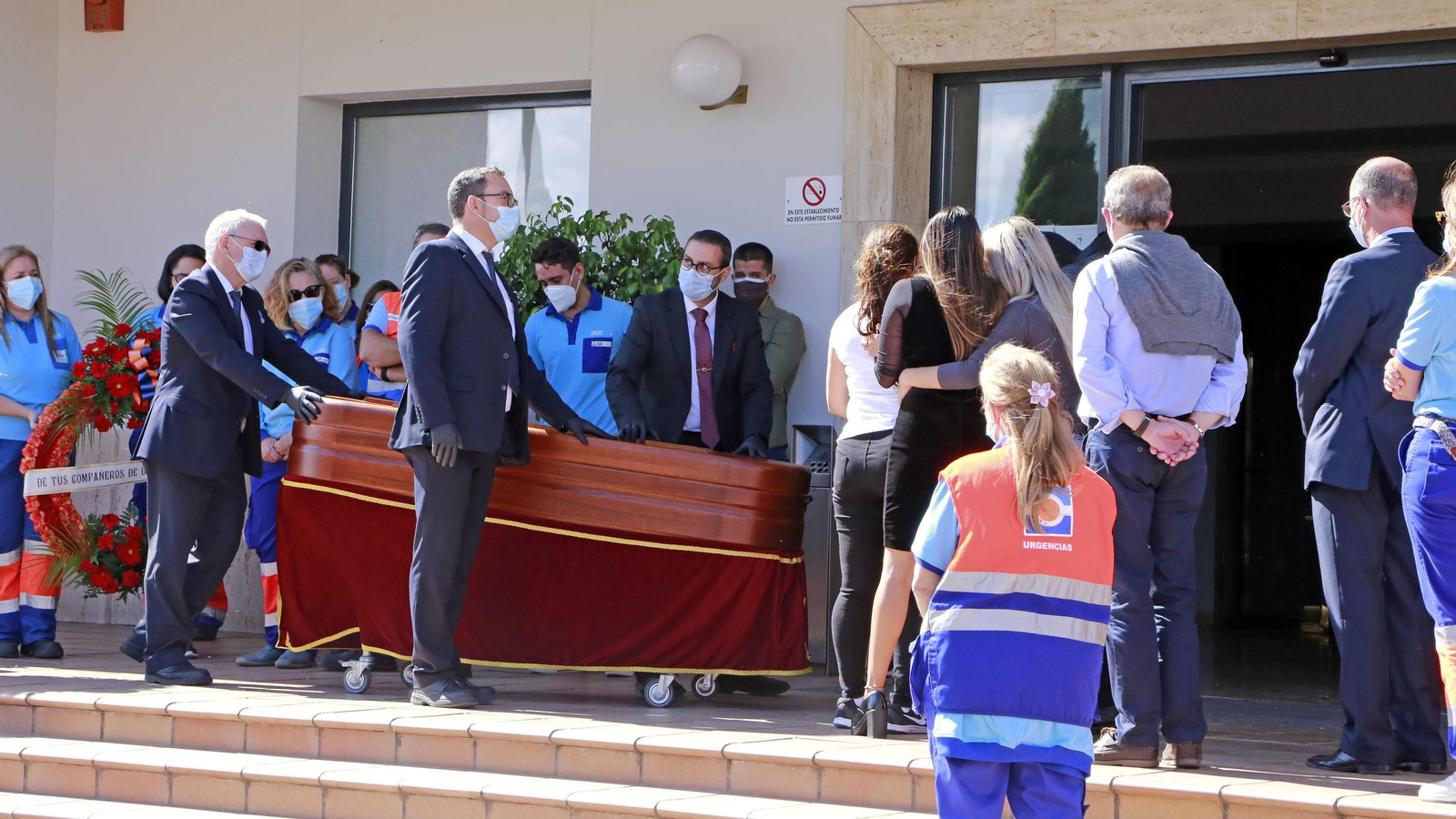 Último adios al doctor Óscar Jaime Velázquez