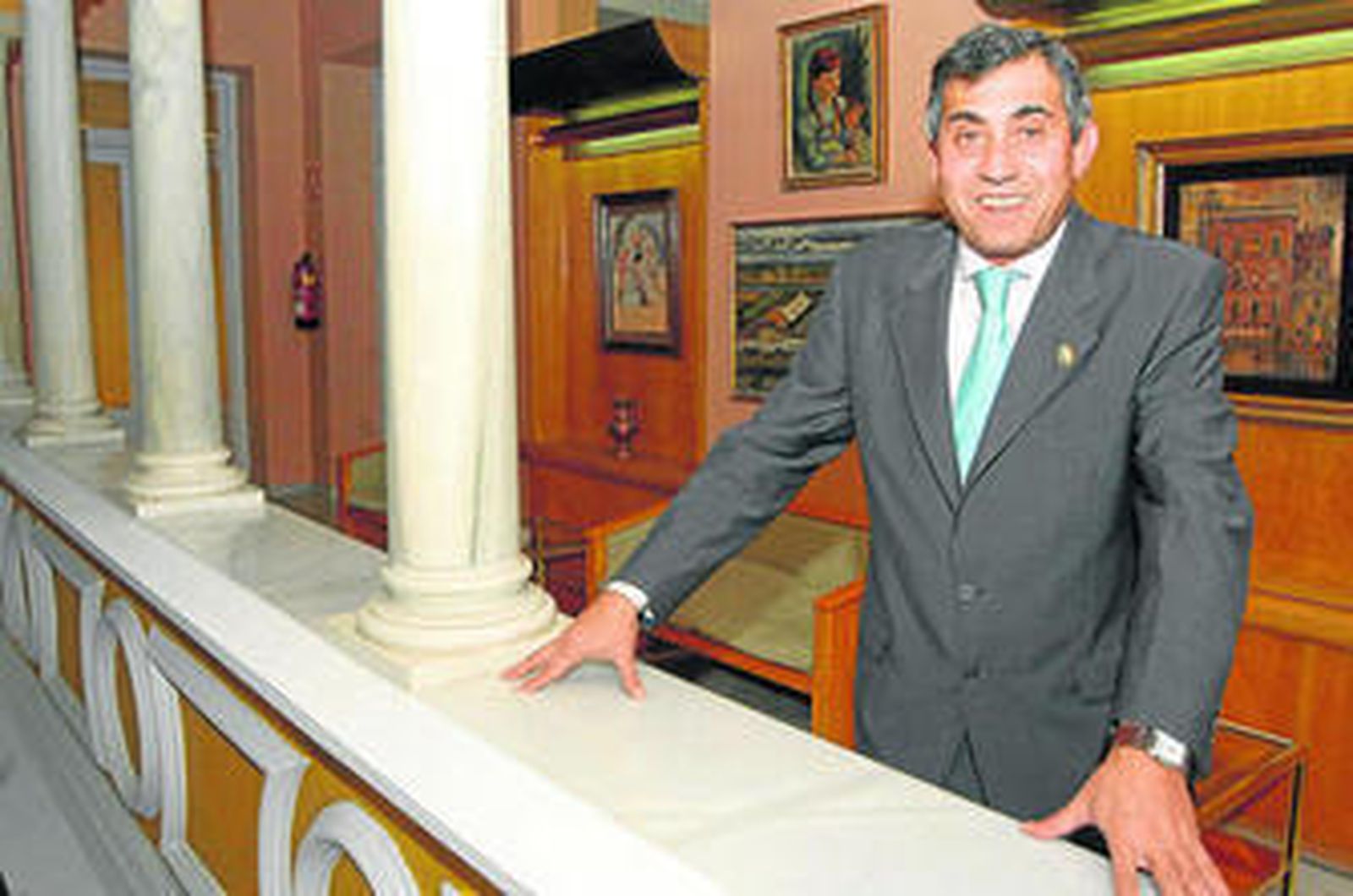 El ex alcalde de Cantillana José Eduardo Reina (PSOE), en una imagen de archivo.