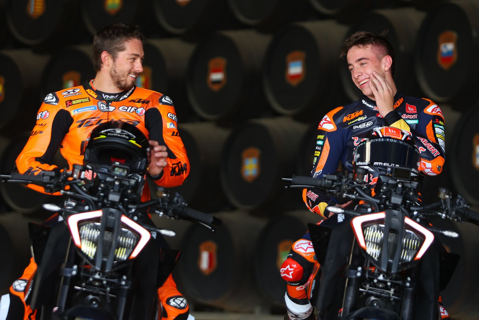 Pedro Acosta y Remy Gardner 'ruedan' en González Byass