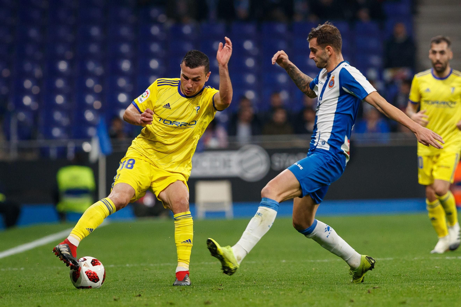 Las imágenes del Espanyol-Cádiz