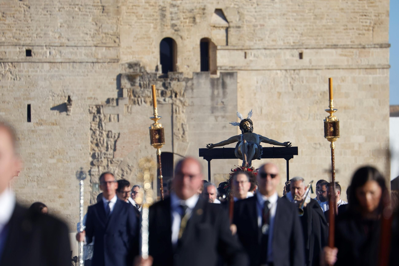 Santísimo Cristo de la Caridad de Pozoblanco, en el Magno Vía Crucis de Córdoba