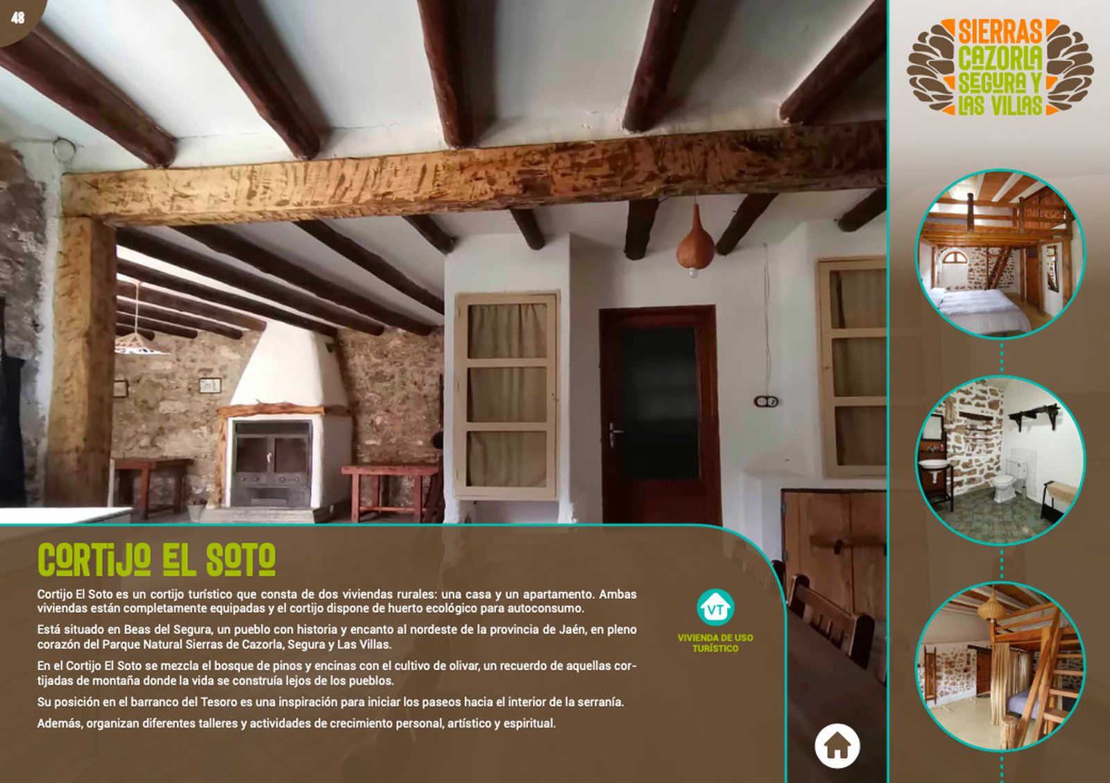 Alojamiento en Beas de Segura.