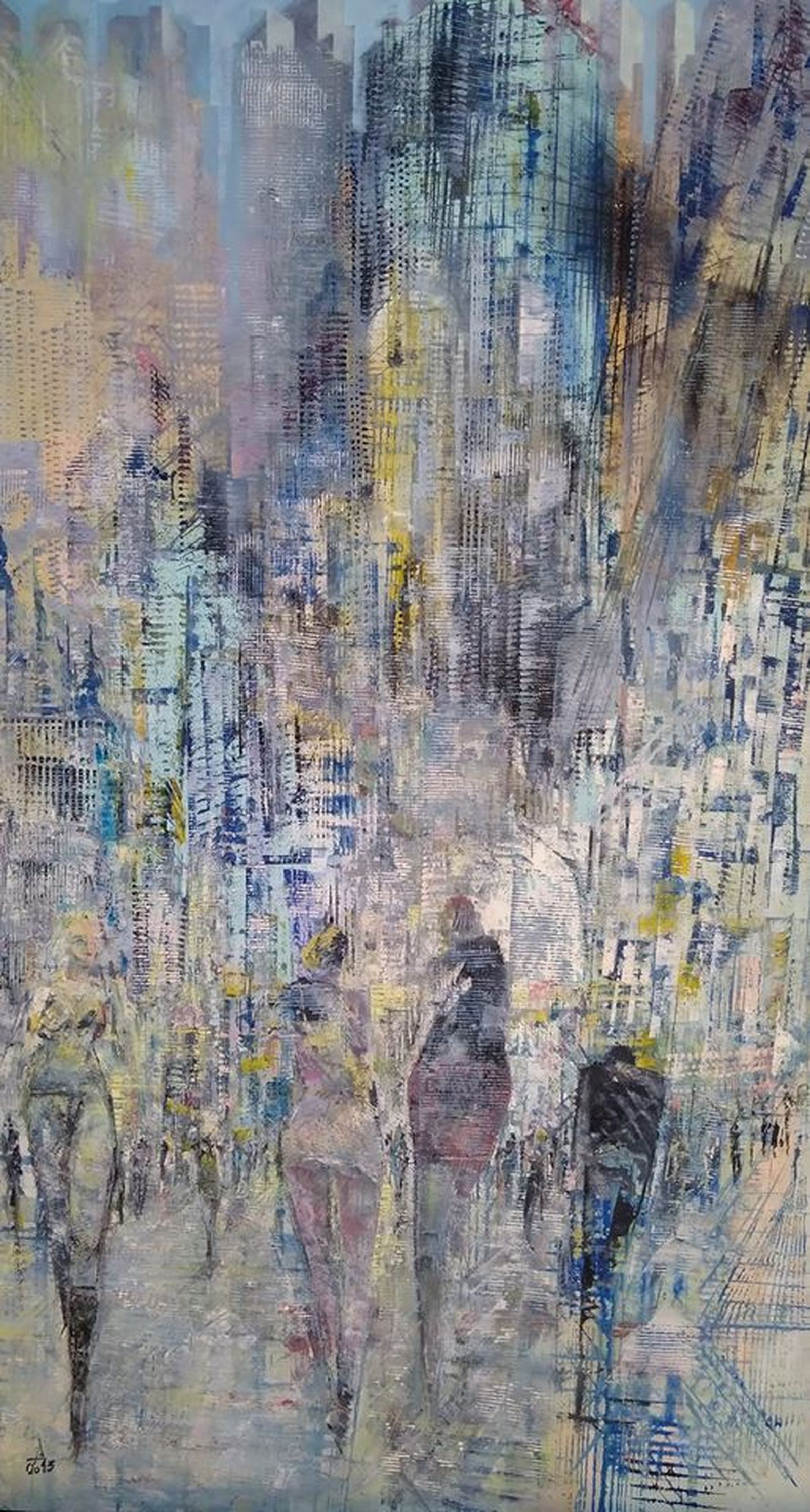 Fragmento de una obra de José María López Báez