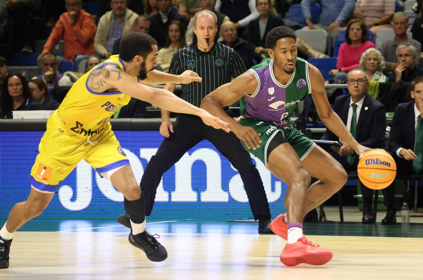 El Unicaja-Peristeri, en fotos