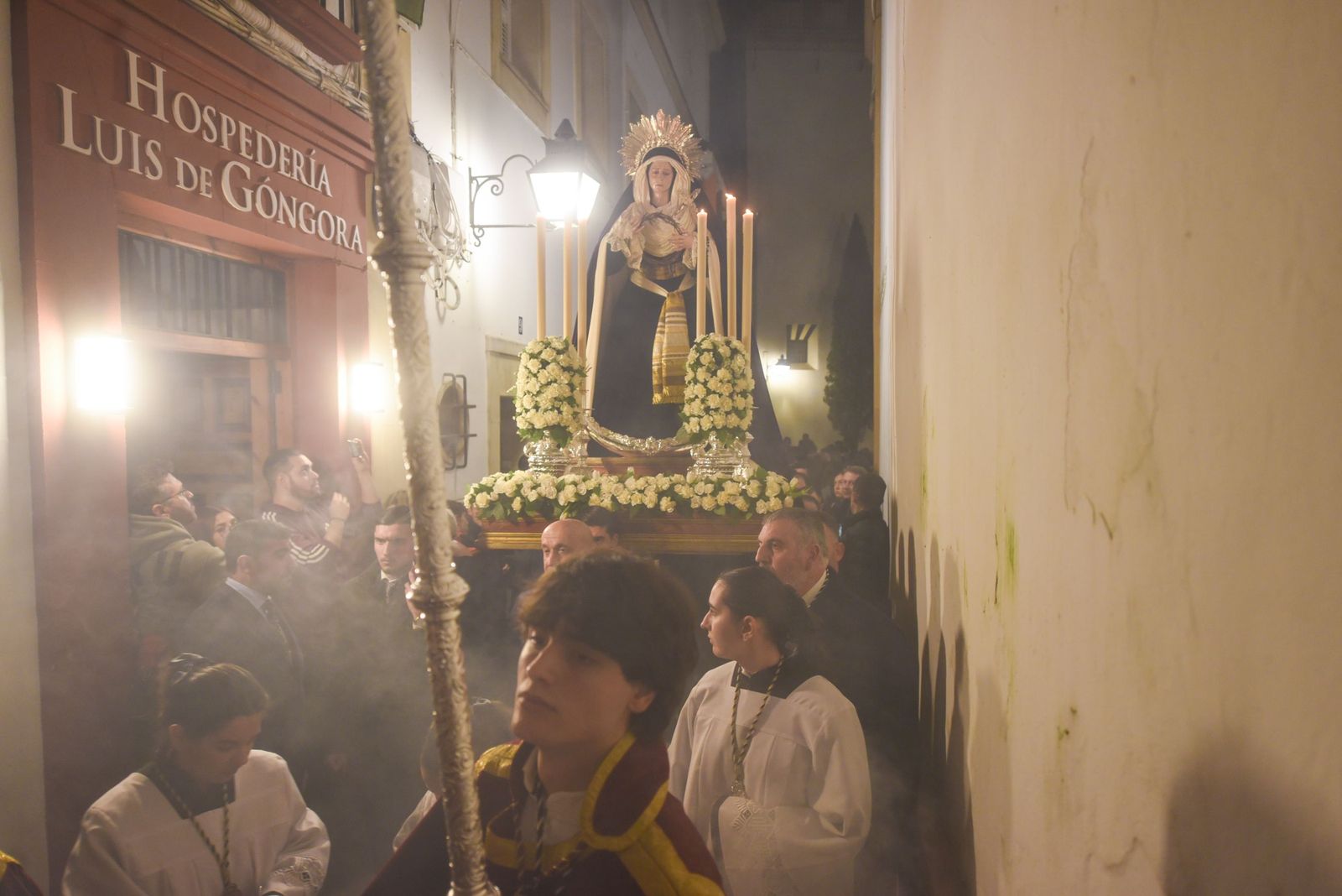 Las fotos del traslado de la hermandad del Perdón de Córdoba