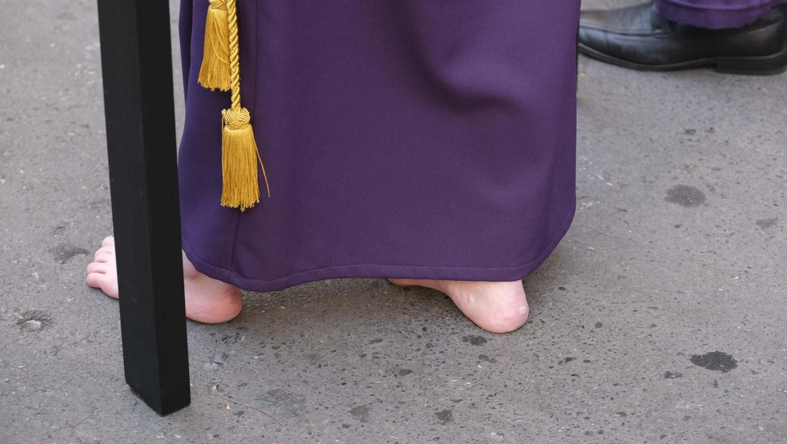 La procesión de Pasión en Almería, en imágenes