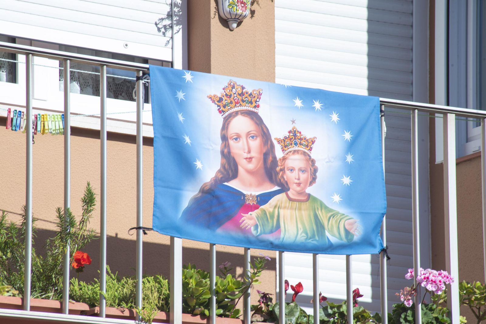 Las fotos de la procesión de María Auxiliadora en La Línea