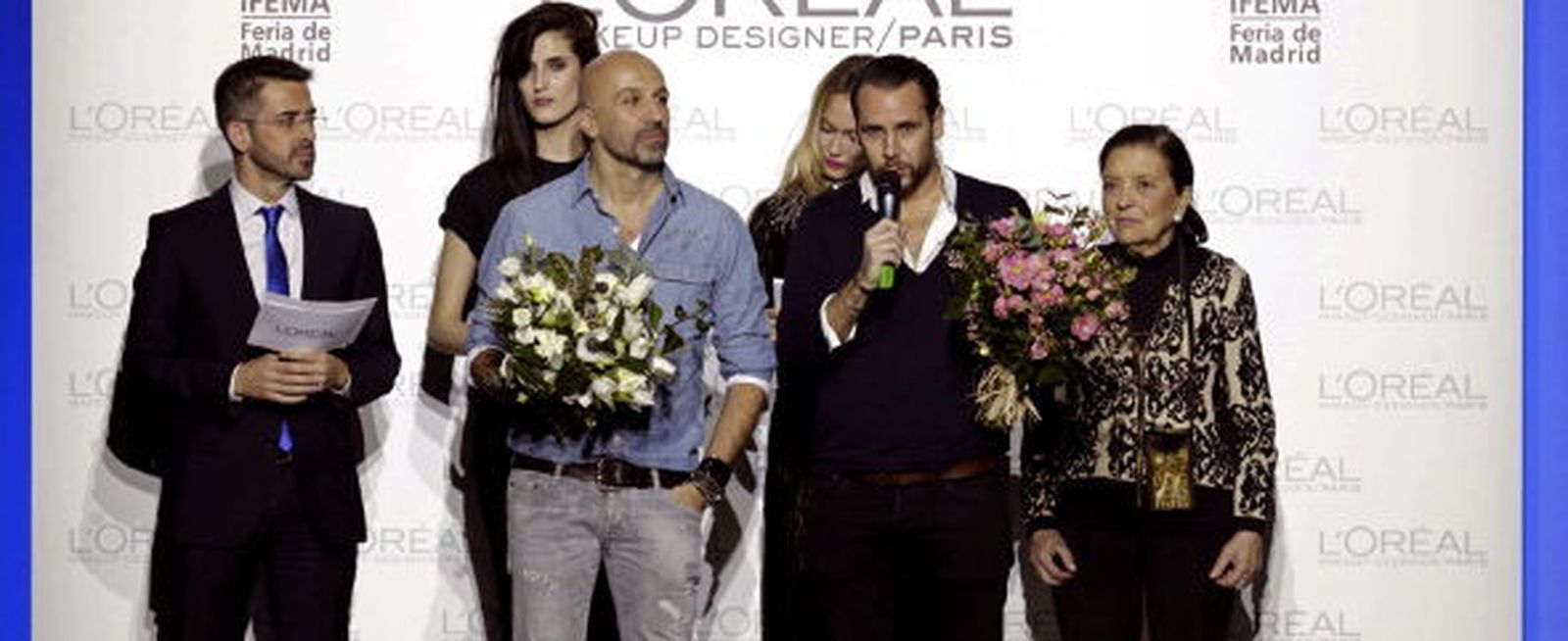 Modelo de la nueva colección de Alvarno. EFE/J.J Guillén