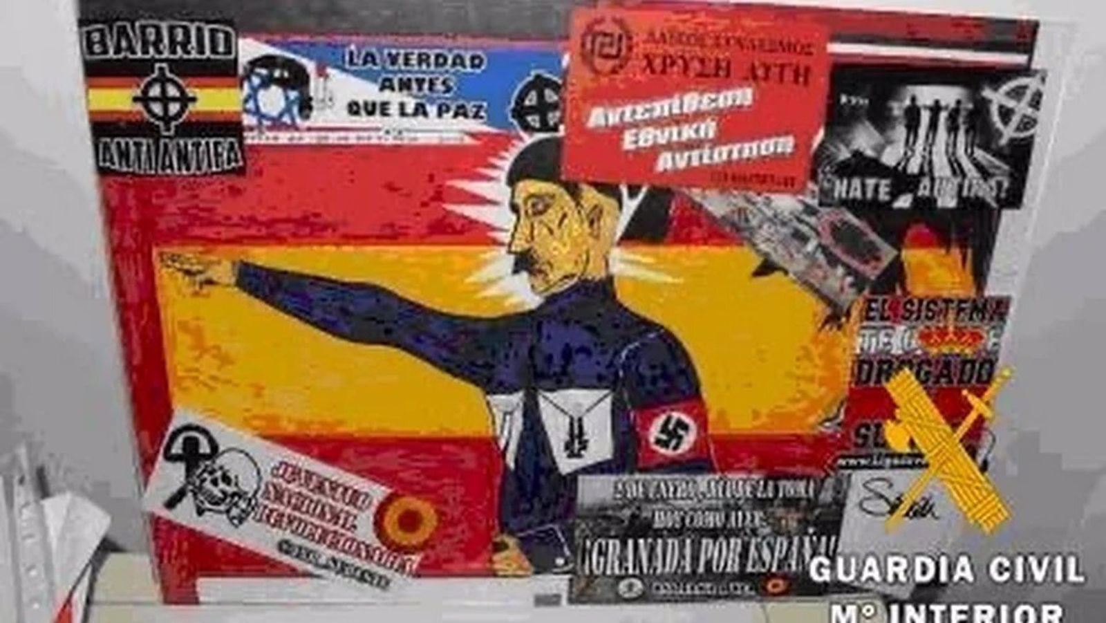 Efectos intervenidos en la operación 'Malaquita' de la Guardia Civil