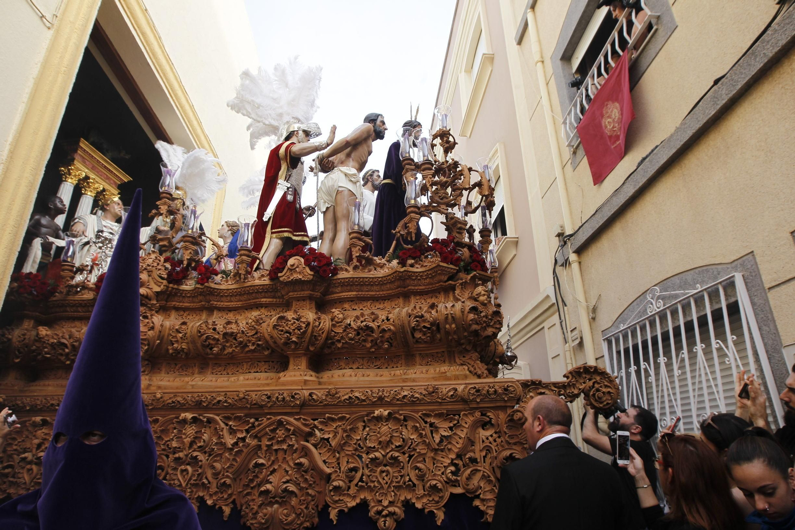 Imágenes de la Procesión de la Macarena. Semana Santa Almería 2019