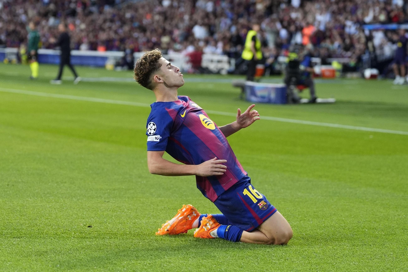 Las fotos del Barcelona-Olympiacos