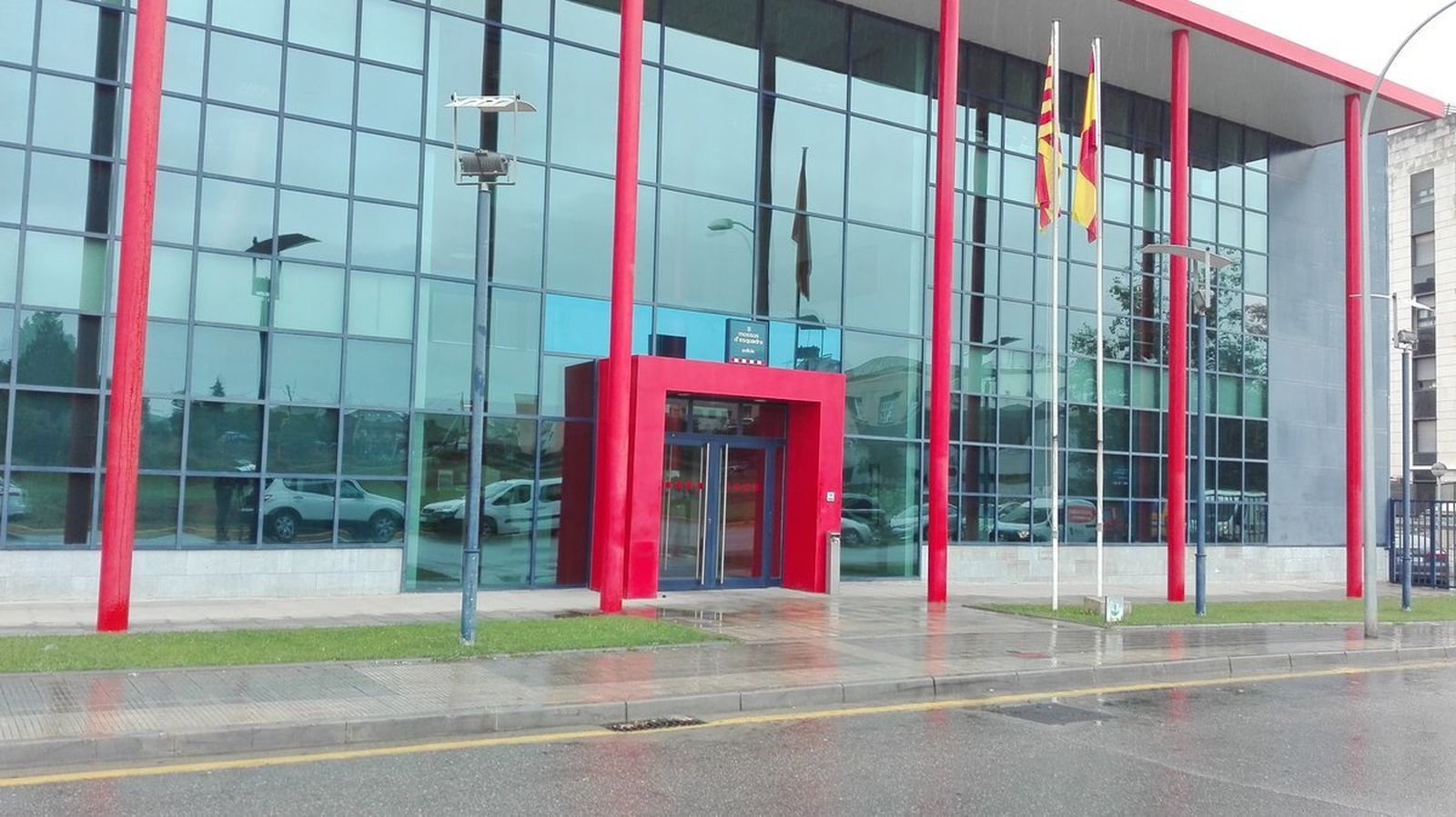 Comisaría de los Mossos en Lérida.