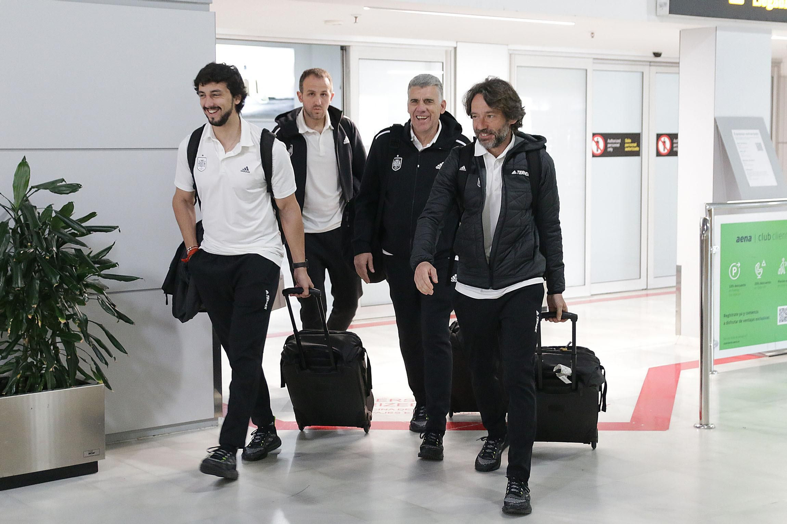 La Selección Española Sub-21 aterriza en Almería