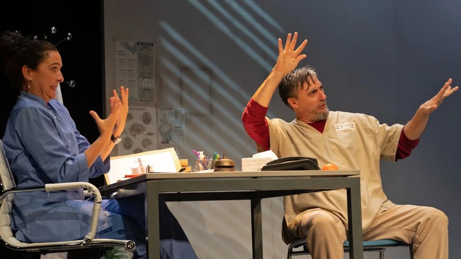 Representación de 'El diario del asesino de la regaña'.