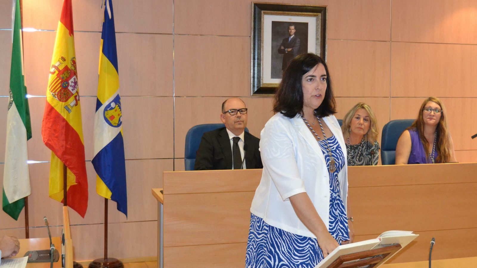 Yolanda Rubio, alcaldesa de Aljaraque.