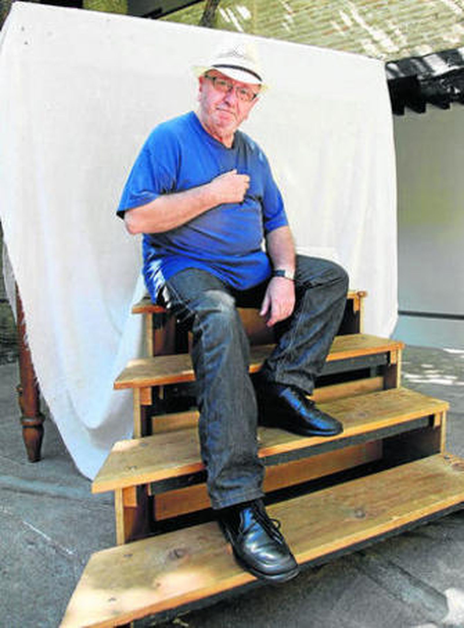 El actor ha trabajado también en cine y televisión en sus cincuenta de profesión