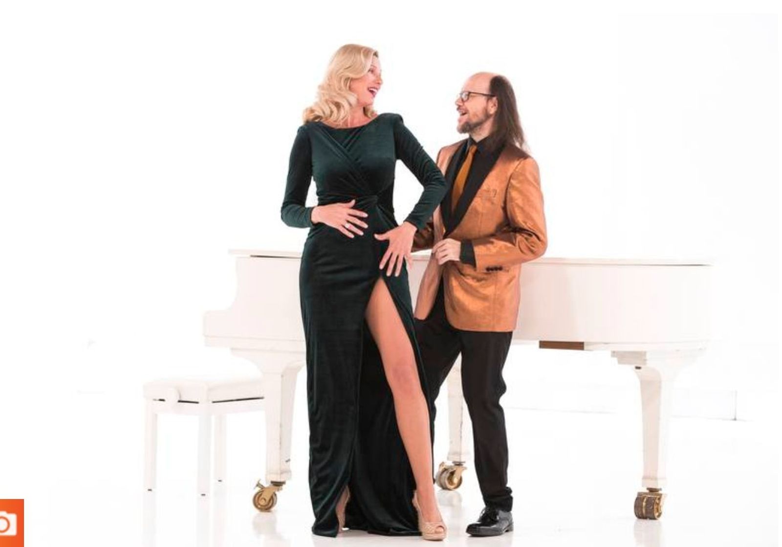 Anne y Santiago en 'Telepasión'.