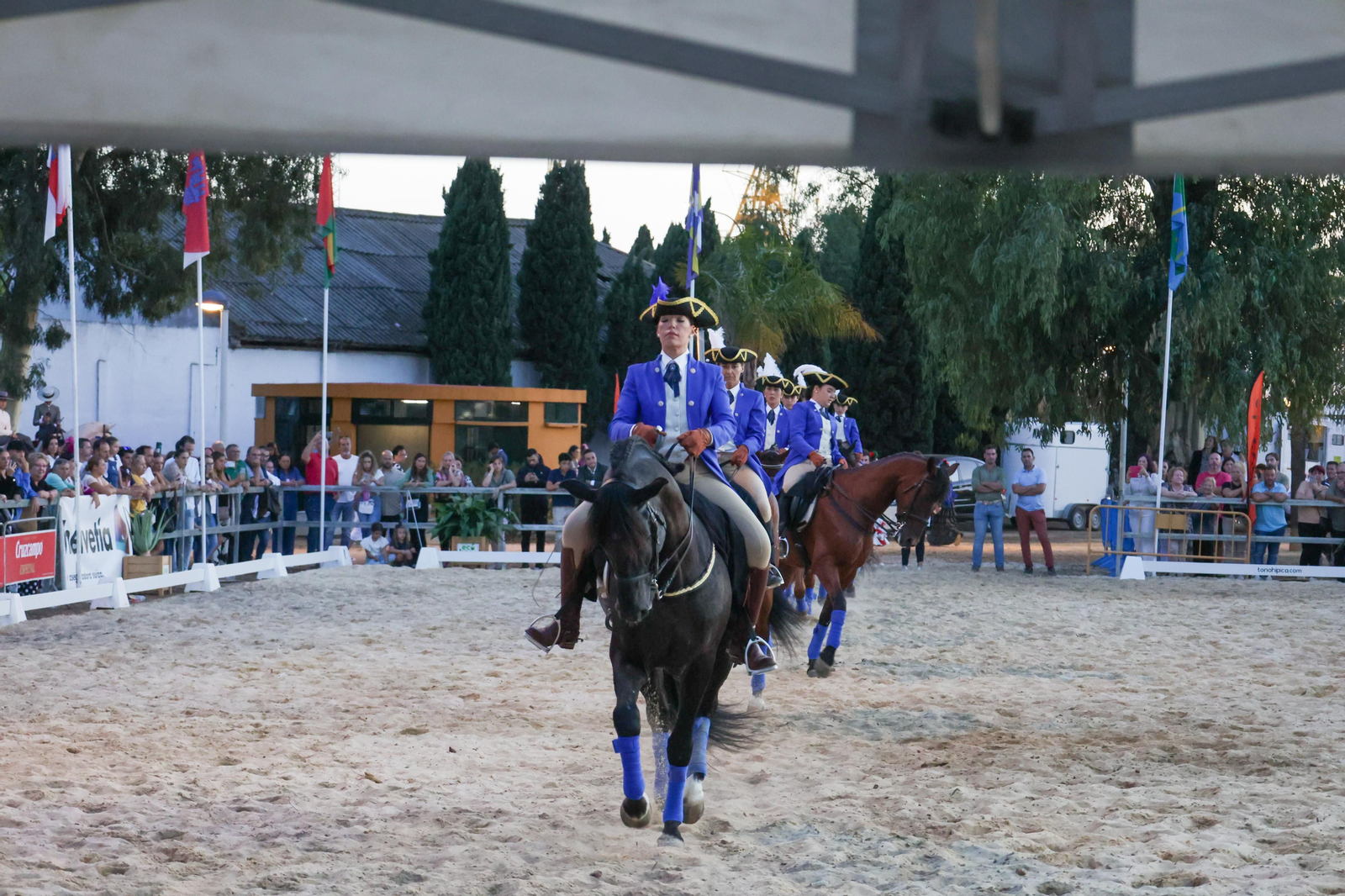 Las exhibiciones tienen una gran expectación.