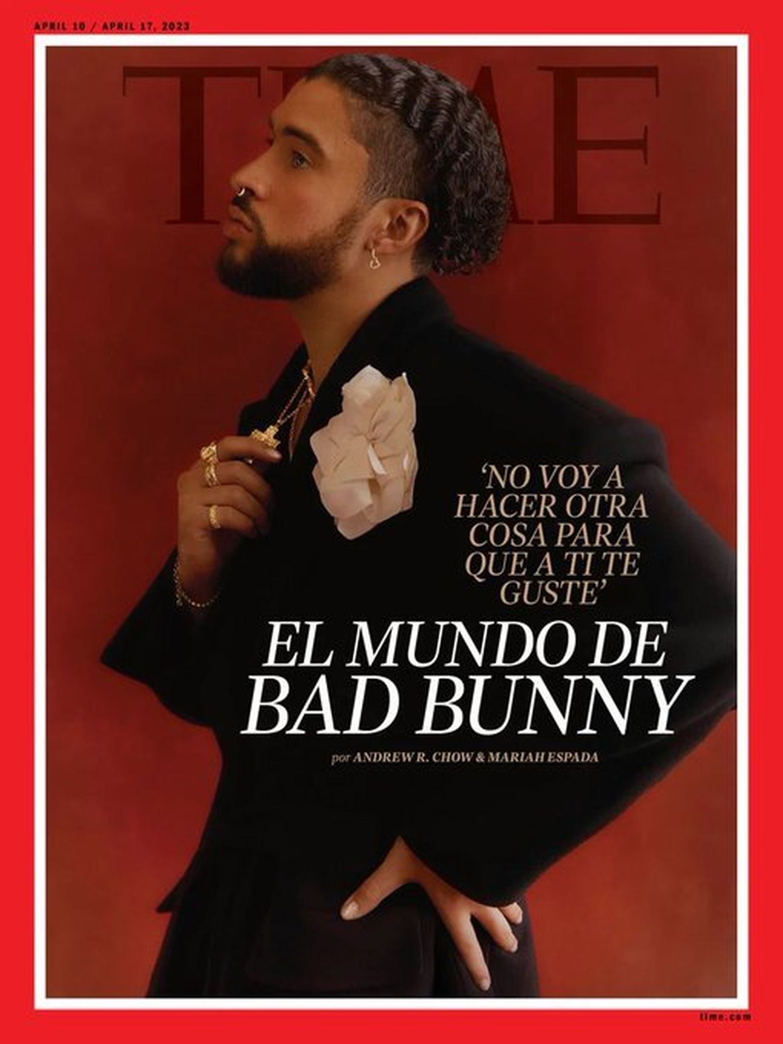 Bad Bunny en la portada