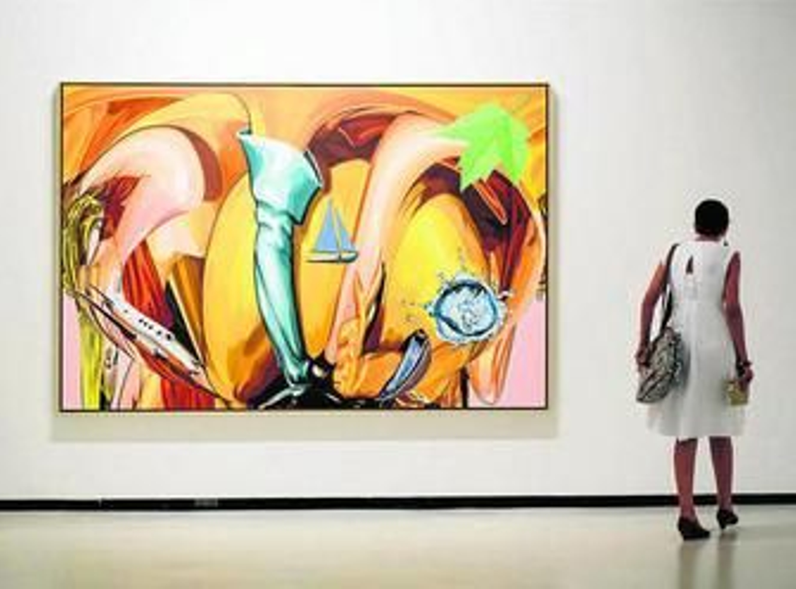 'Inspired by True-Life Events' de David Salle en el CAC Málaga.