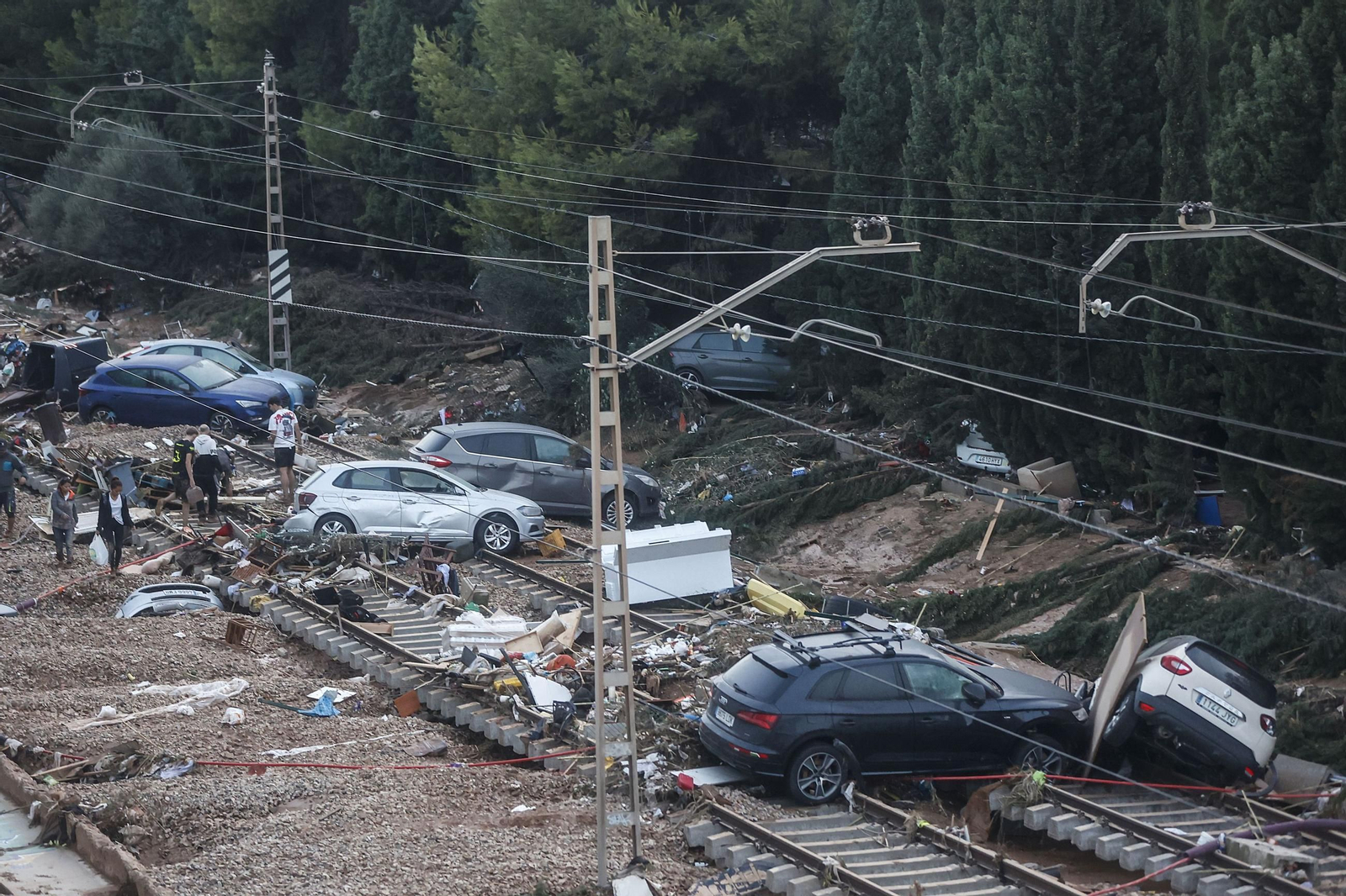 Las imágenes de las devastadoras consecuencias de la DANA en Valencia