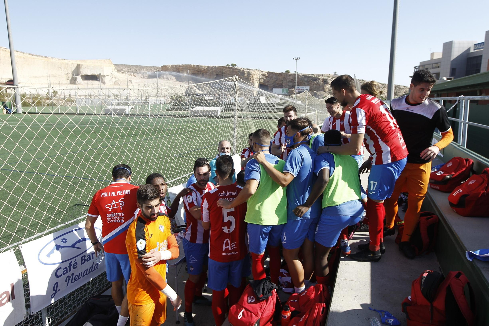 Las imágenes del derbi almeriense