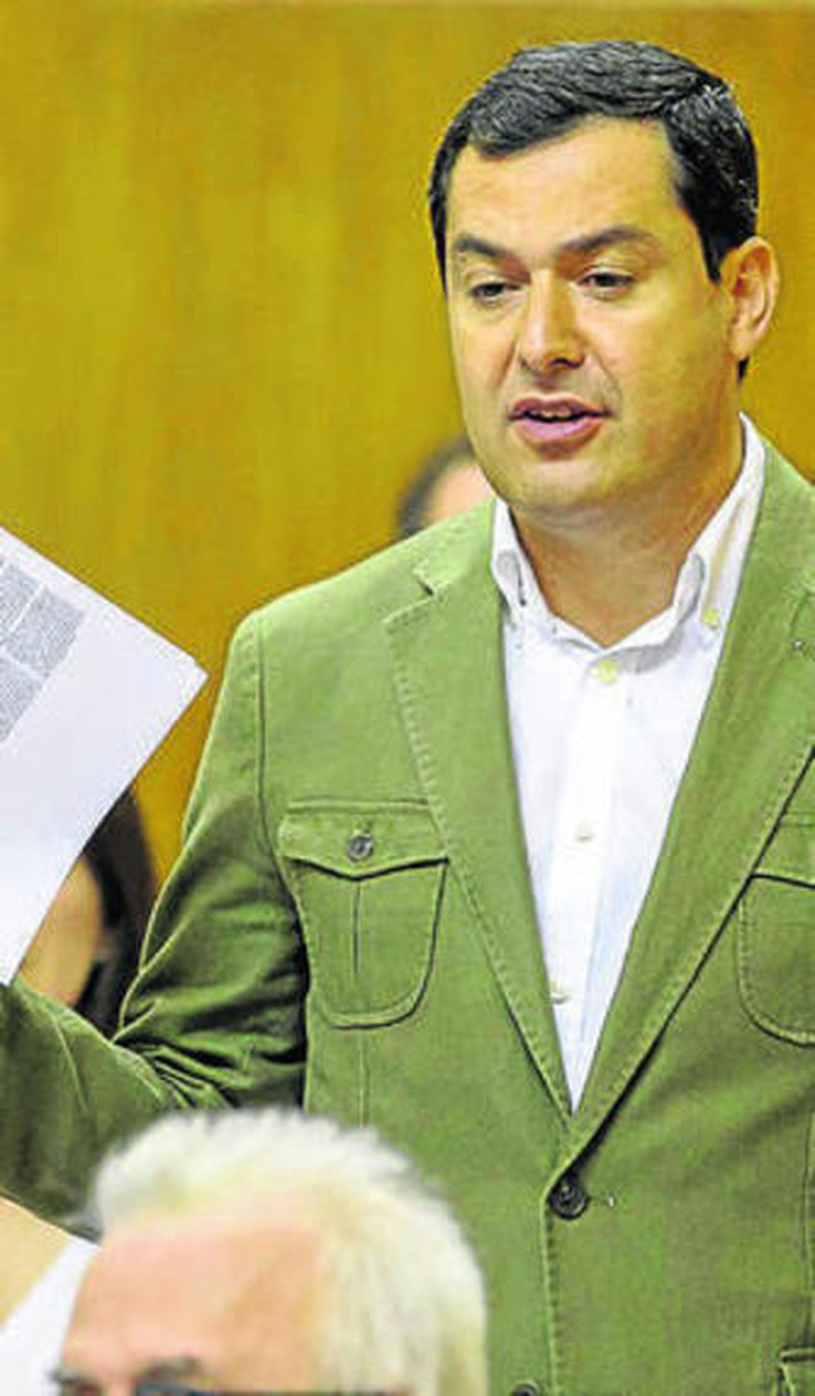 Moreno Bonilla, ayer.