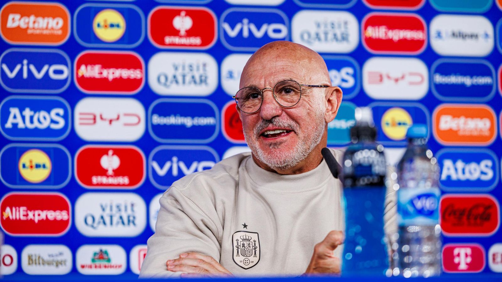 Las fotos de España antes del partido contra Alemania