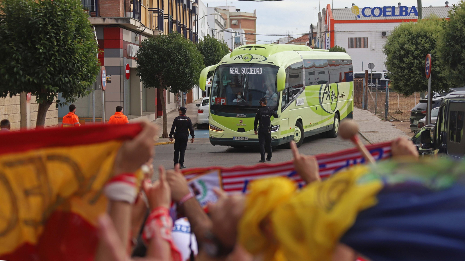 Fotos de la afición del Algeciras CF