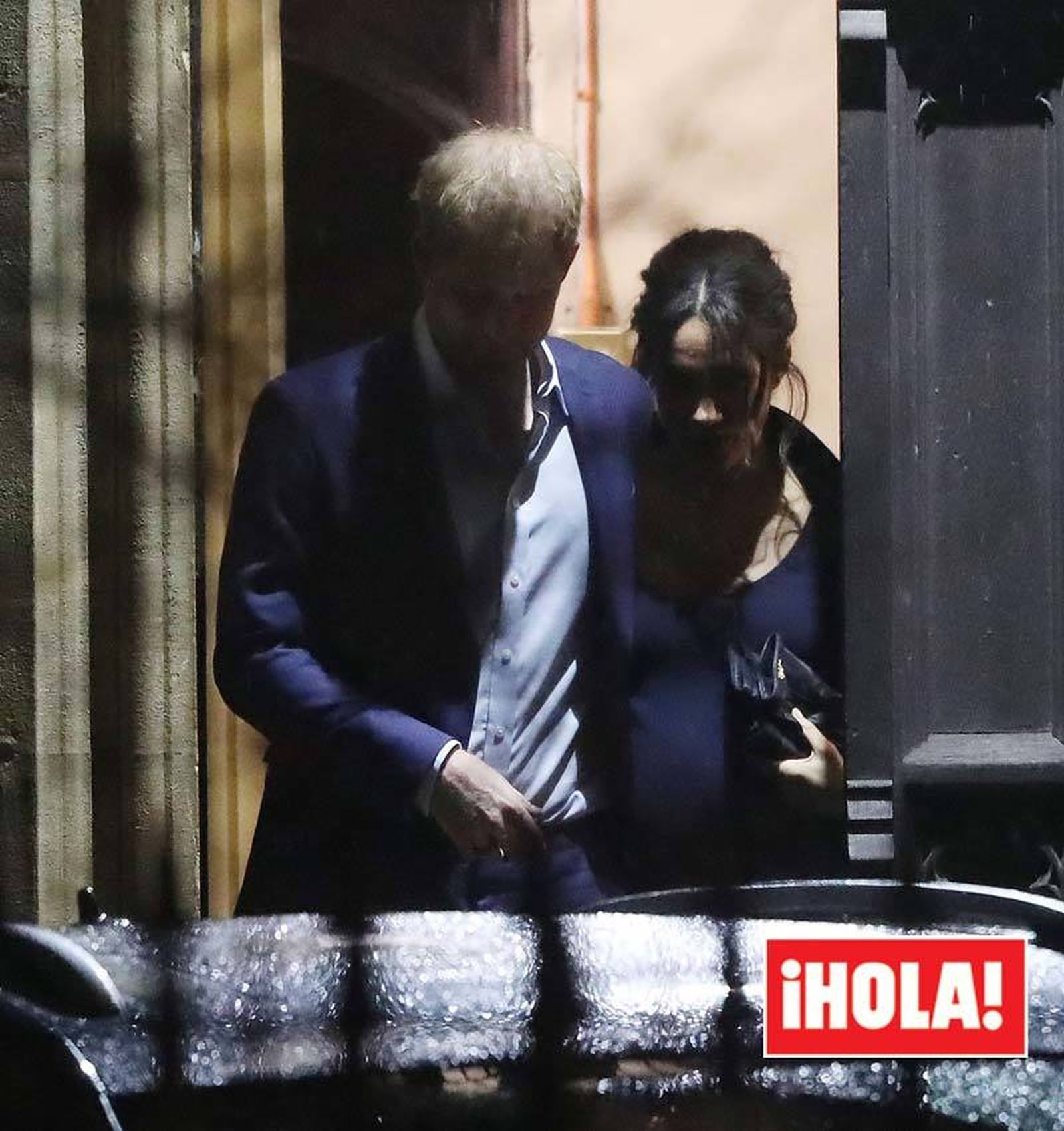 Enrique y Meghan, en su última aparición pública.