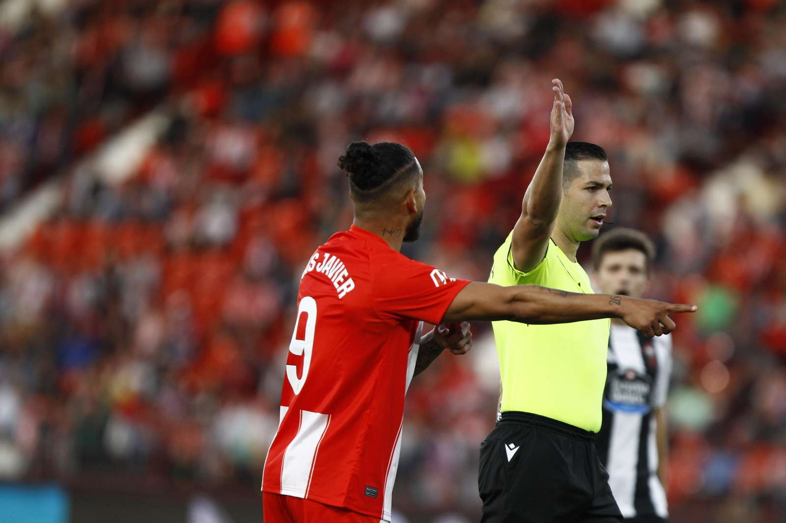 U.D. Almería-Racing Club Ferrol, en imágenes