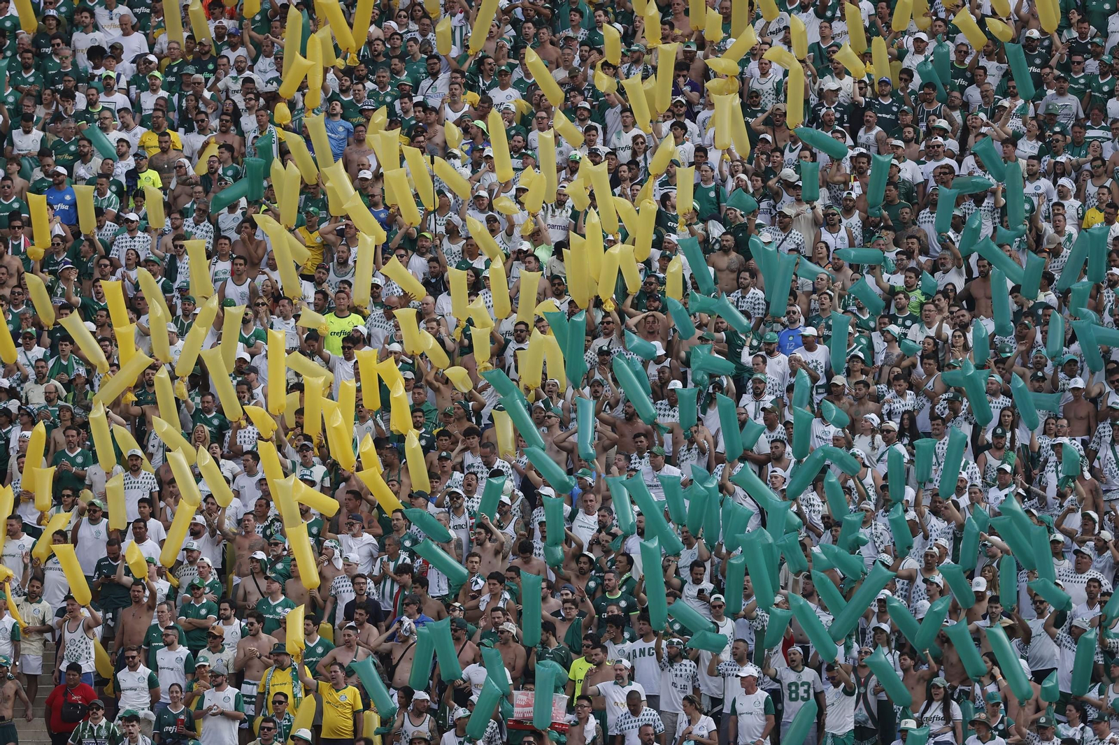 Las fotos de la final de la Copa Libertadores con triunfo de Flamengo sobre Palmeiras