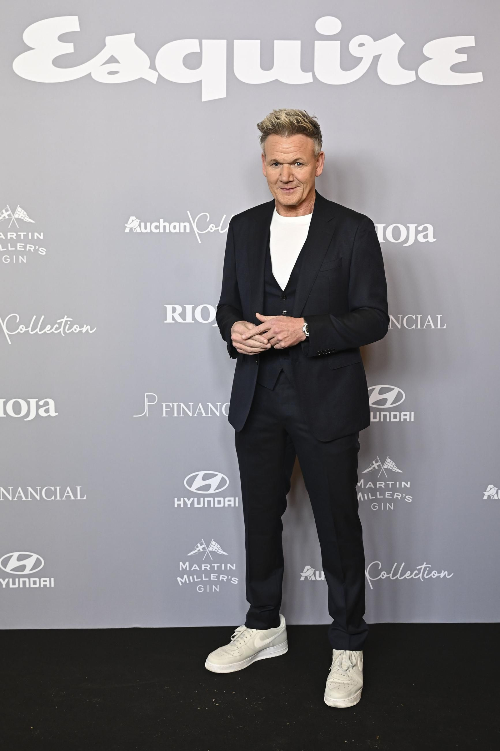 El chef Gordon Ramsay en la gala de la revista 'Esquire'