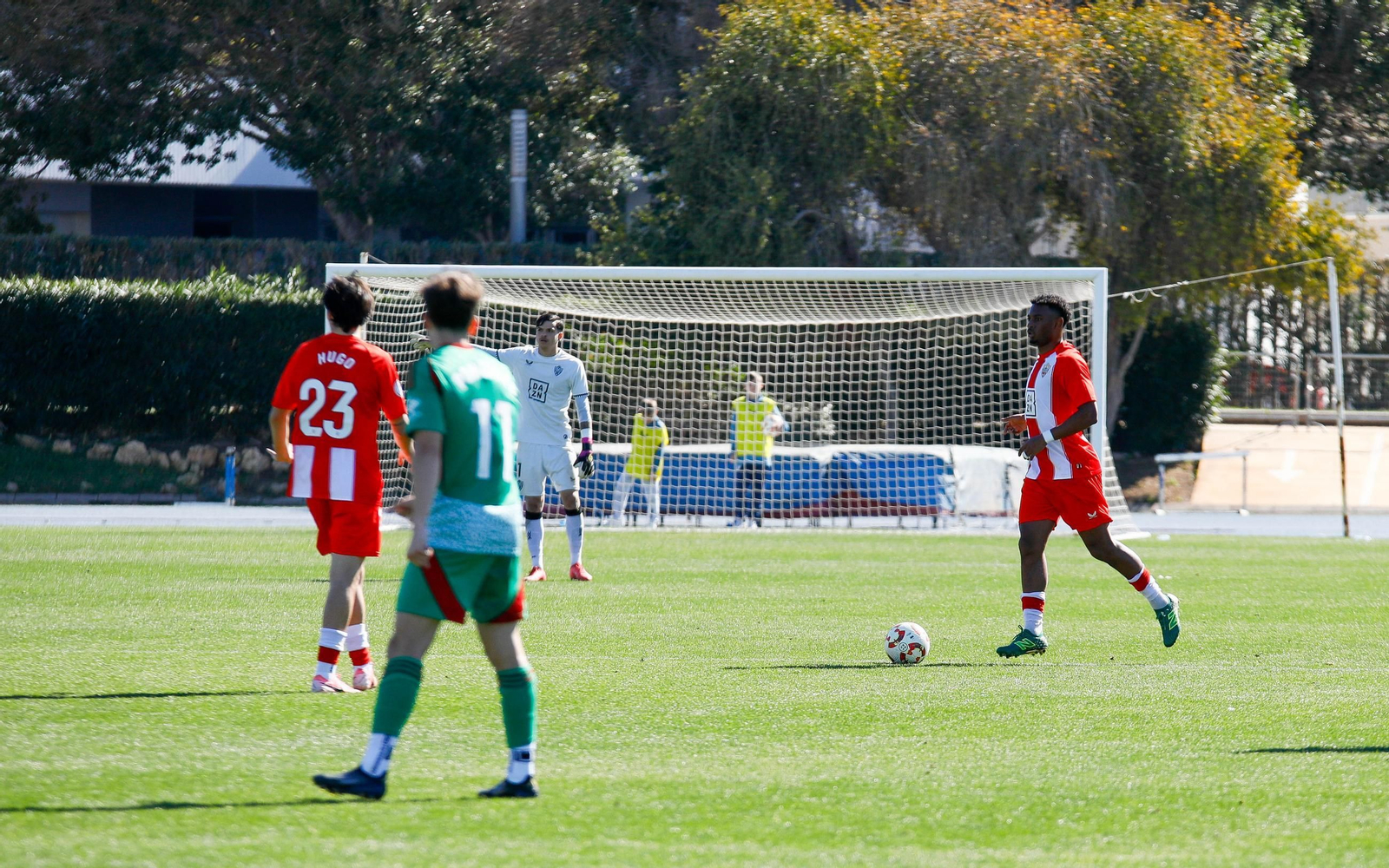 Las imágenes de Segunda RFEF entre Almeria B y recreativo de Granada