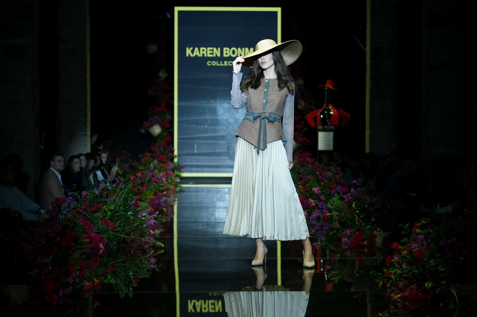 Desfile de Karen Bonmatí en la Pasarela Flamenca Tío Pepe Jerez 2024