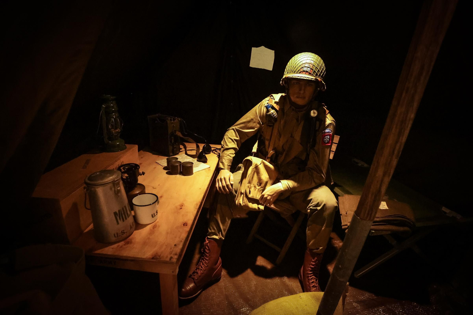 Imágenes de la exposición de maquetas de la II Guerra Mundial en los Claustros de Jerez Imágenes de la exposición de maquetas de la II Guerra Mundial en los Claustros de Jerez