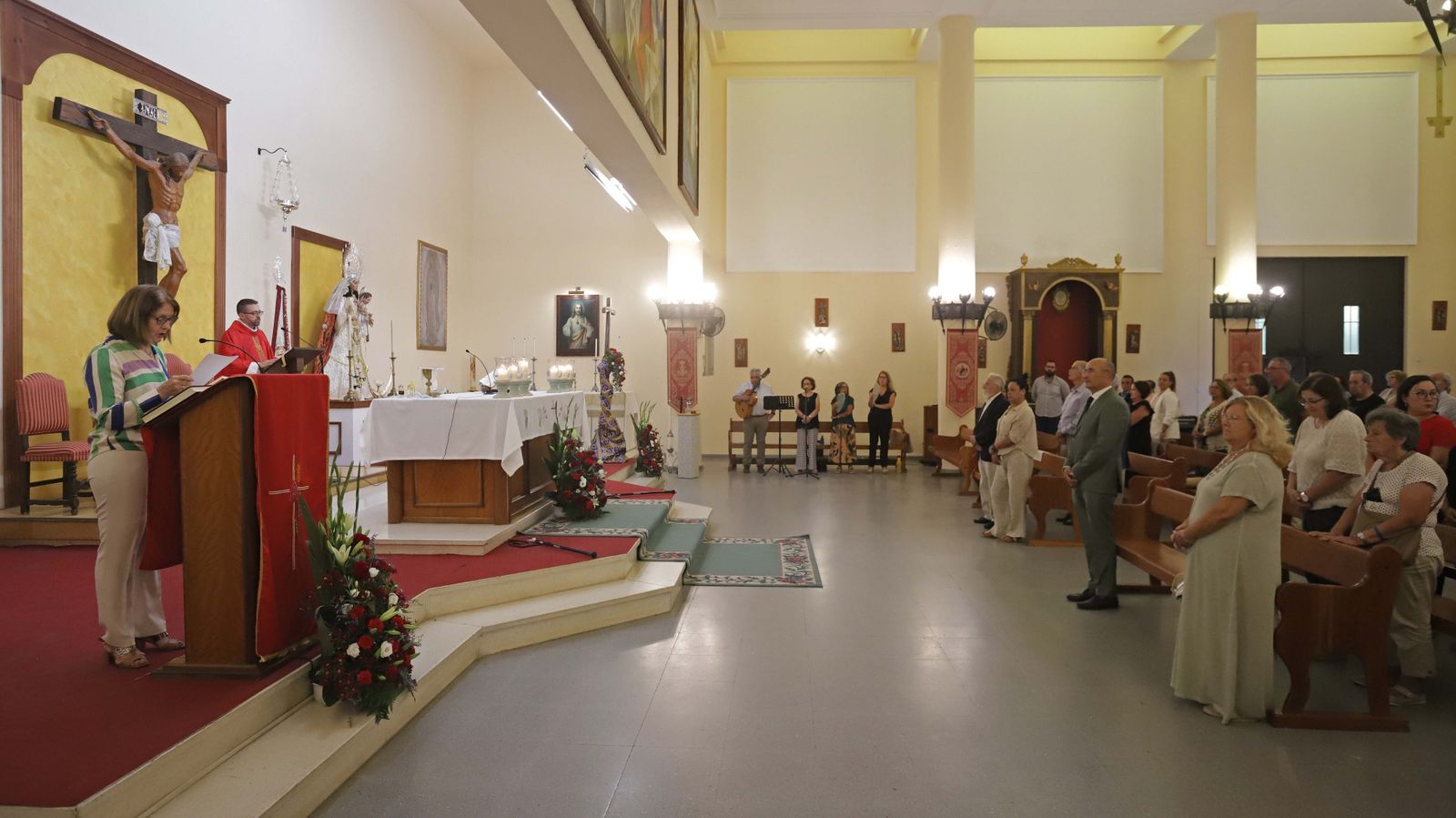 Fotos de la bendición de la nueva Cruz de Lampedusa en Algeciras