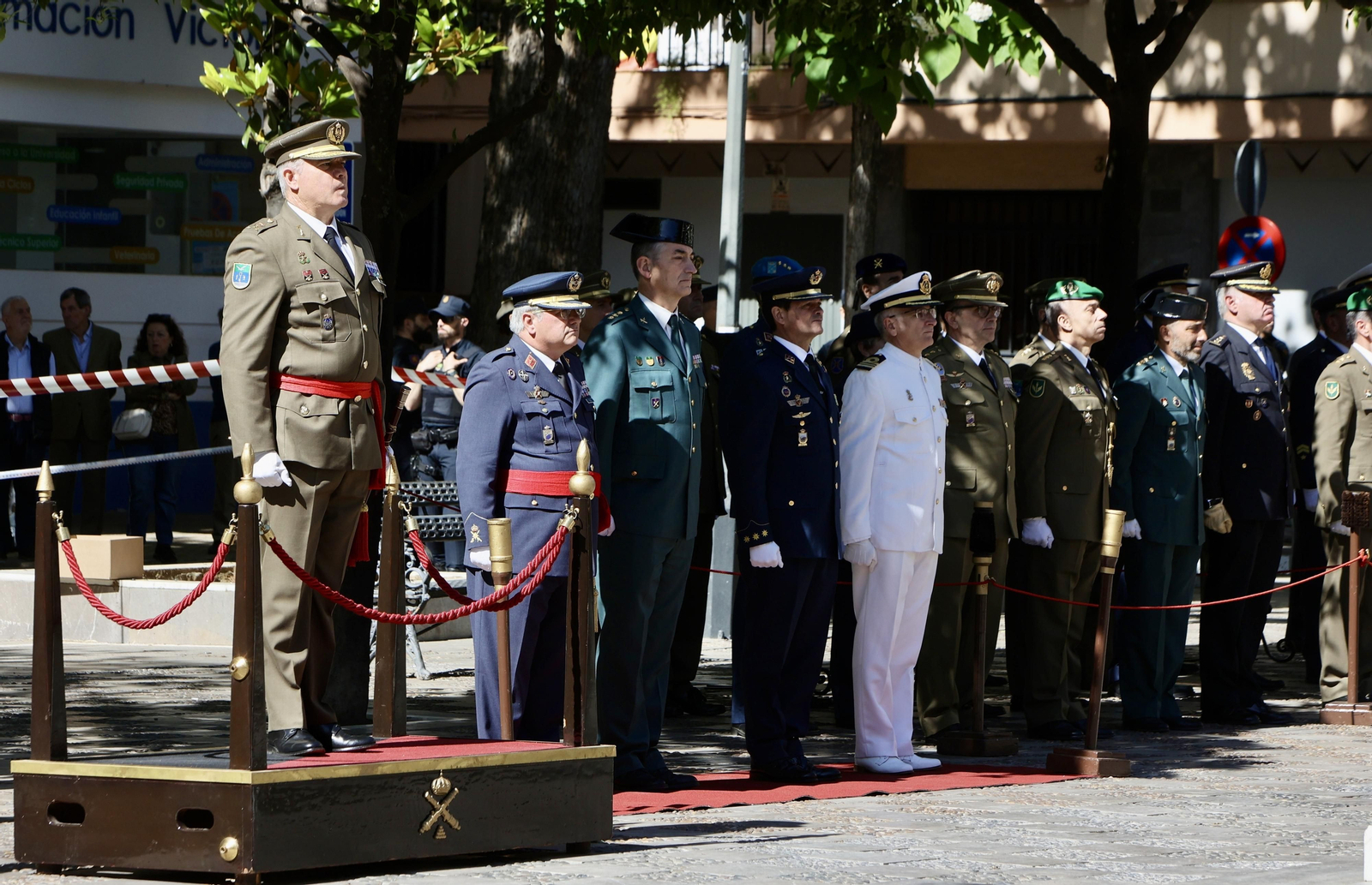 Acto homenaje de Daoiz