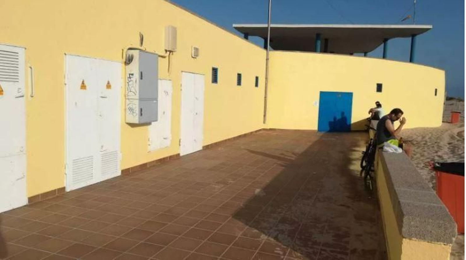 Módulo de la playa de Cortadura