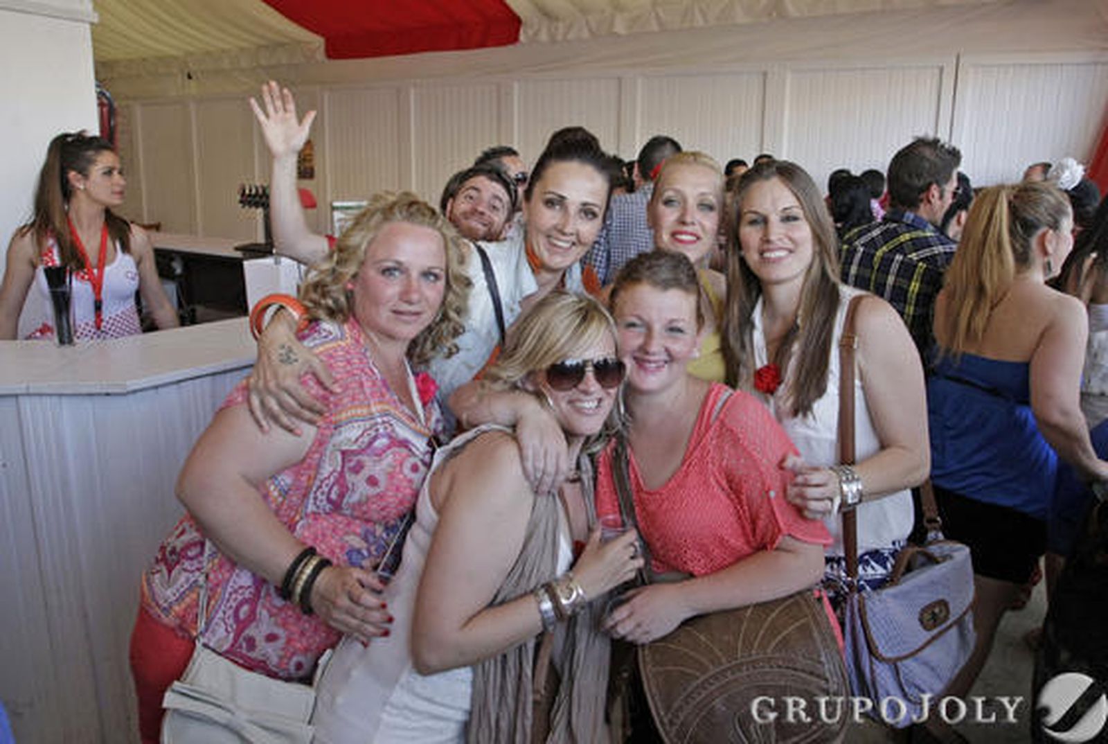 Nada como un buen plato de jamón y una copita manzanilla para refrescar la jornada de feria.

Foto: Erasmo Fenoy