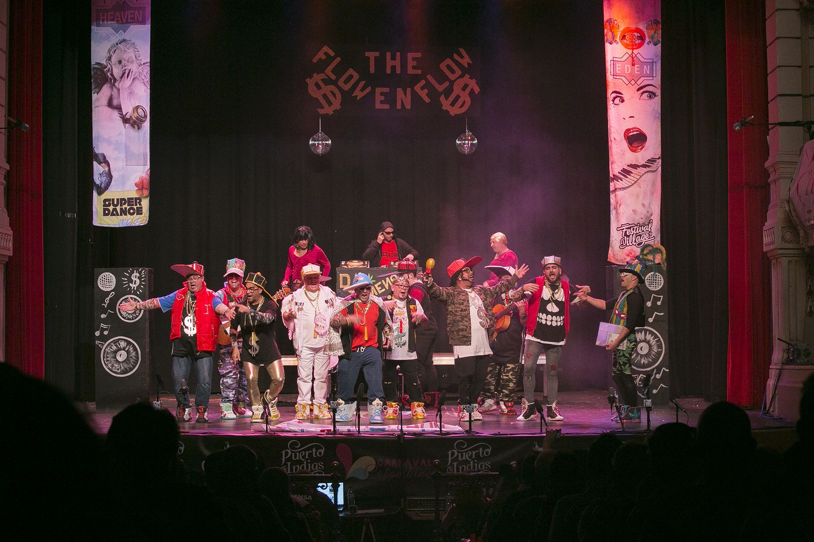 Las Imágenes del Carnaval Colombino: Primera fase de Semifinales