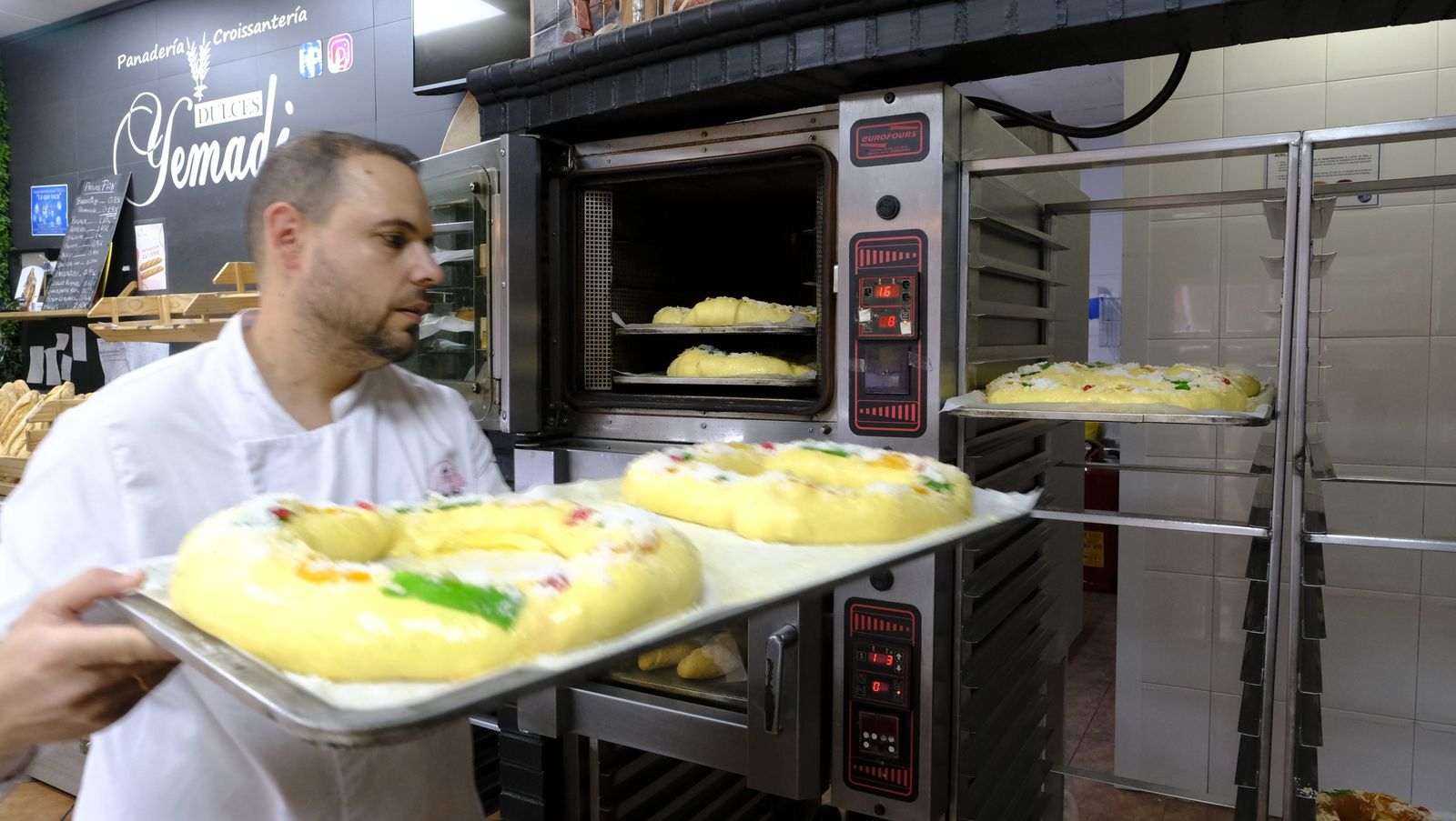 Tu roscón de reyes en Yemadi, tradición y calidad, en imágenes