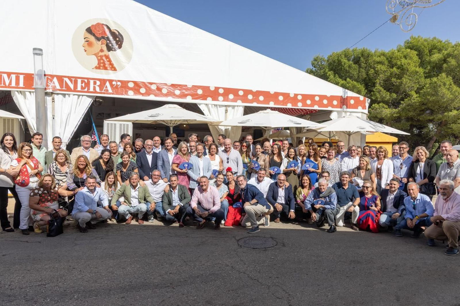 Las casetas de la Feria se llenan de comidas